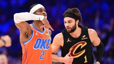 Cleveland Cavaliers vs OKC Thunder match player stats