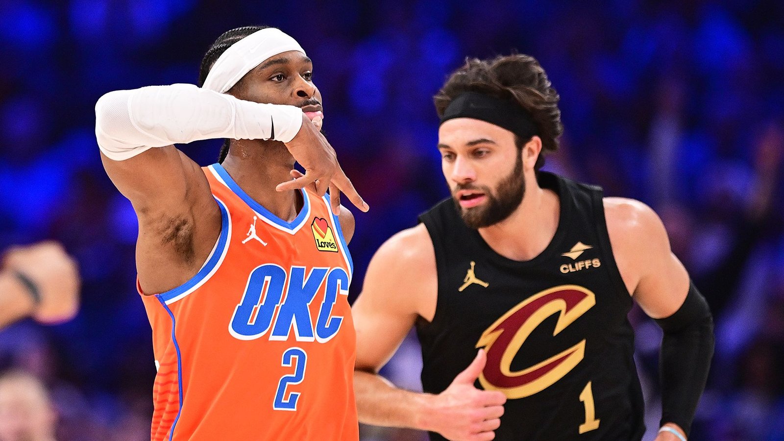 Cleveland Cavaliers vs OKC Thunder match player stats