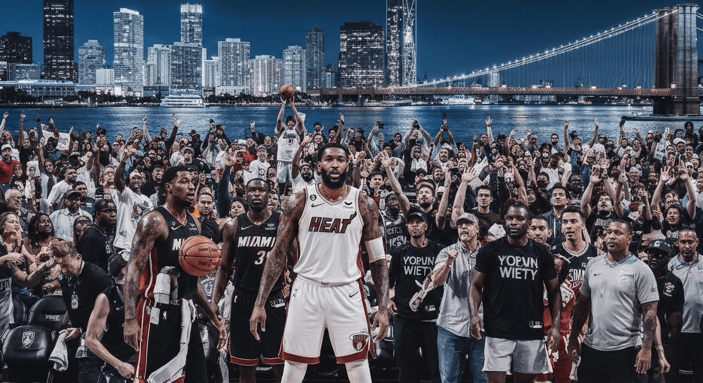 Miami Heat vs Brooklyn Nets Timeline
