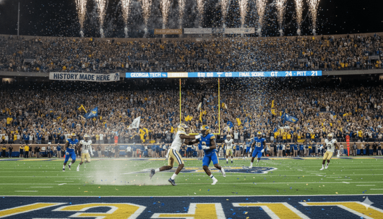 georgia tech vs pitt football
